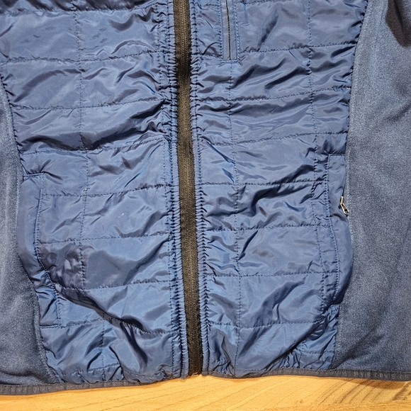 Orvis Quilted Hybrid Jacket Blue Men’s Large Full Zip - Picture 3 of 10